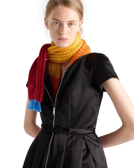 Prada Black Duchesse Silk Dress