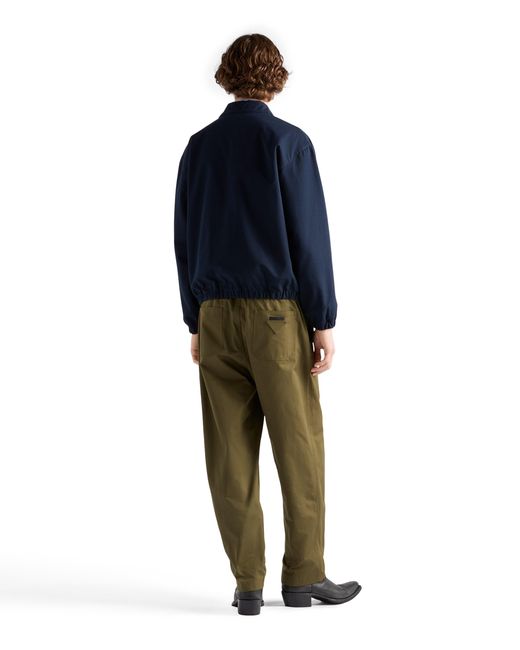 Pantalones De Algodón, Hombre, Talla Prada de hombre de color Green