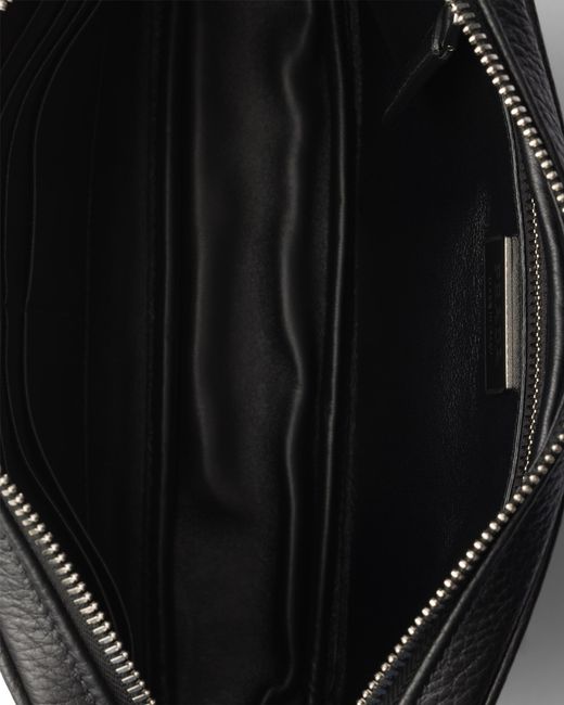 Prada Pouch Aus Leder, Herren in Black für Herren