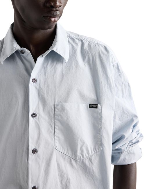 Camicia di Prada in Blue da Uomo