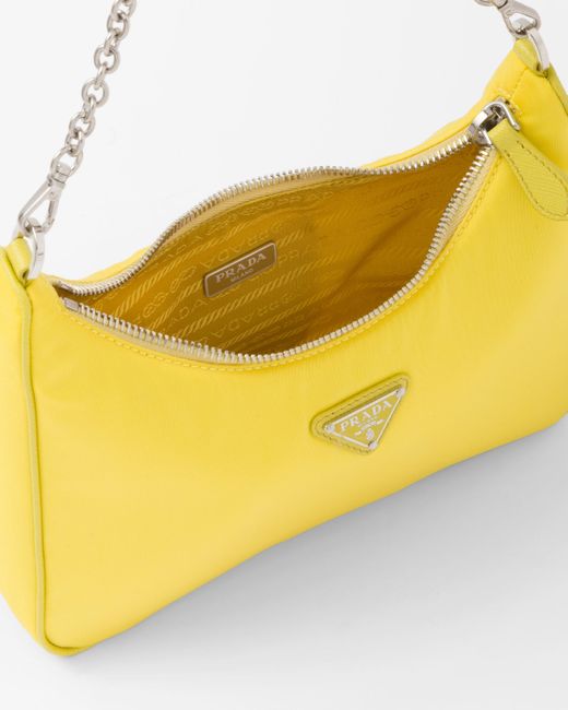 Prada Yellow Re-Edition 2005 Re-Nylon Bag