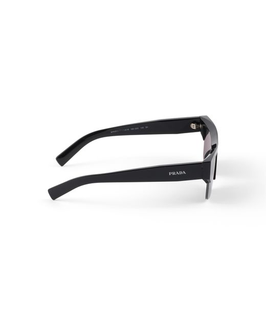 Prada Gray Eyewear Collection Sunglasses for men