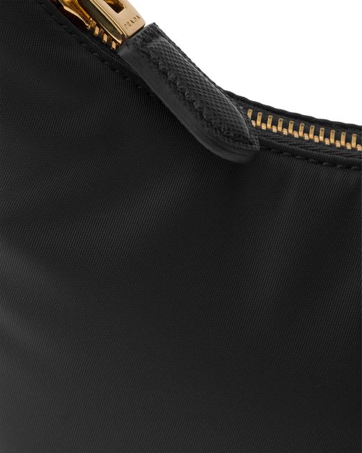 Prada Black Re-Edition 2005 Re-Nylon And Saffiano Mini Bag