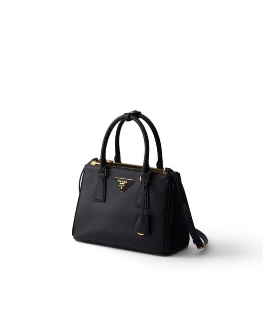Prada Black Galleria Small Saffiano Leather Bag