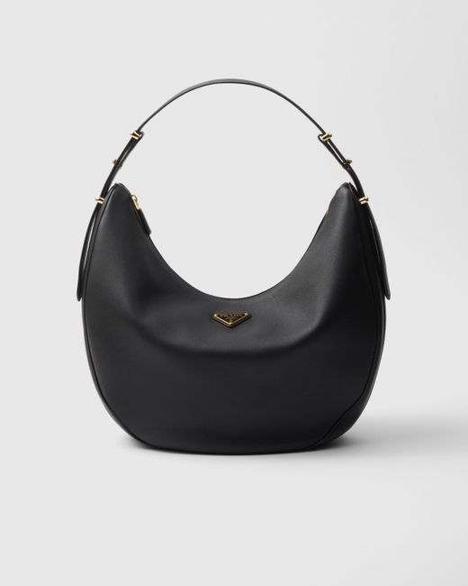 Borsa A Spalla Arqué Large di Prada in Black