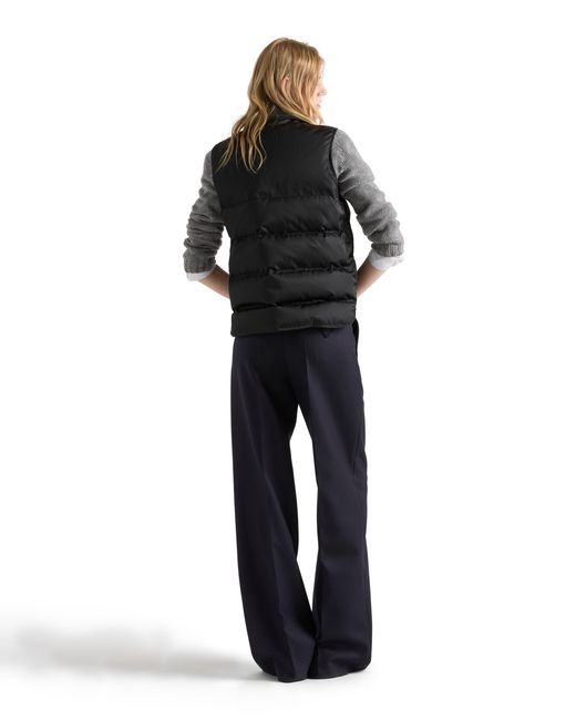 Prada Black Re-Nylon Down Vest