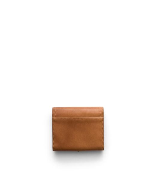 Prada White Small Nappa Leather Wallet