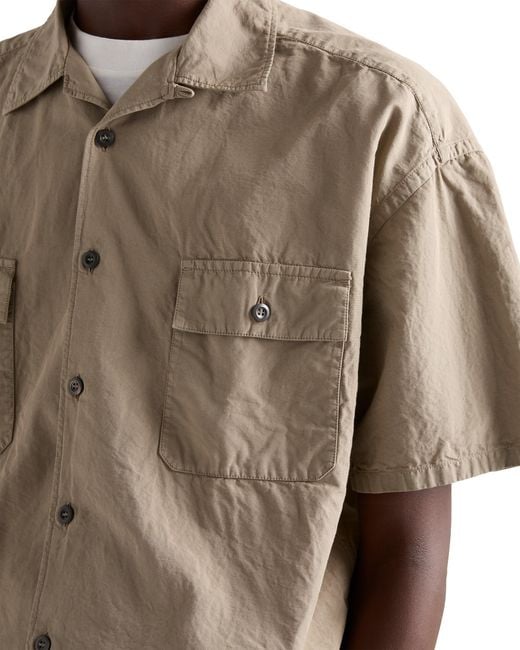 Prada Natural Cotton Blend Shirt for men