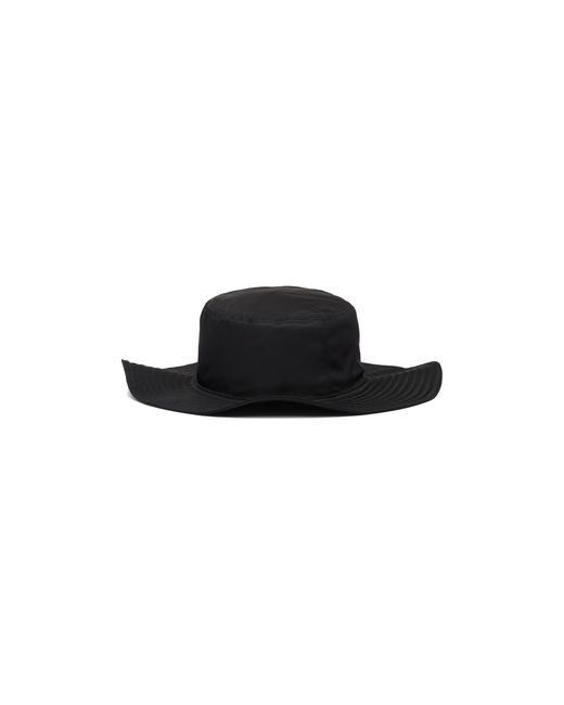Prada Black Re-Nylon Hat for men