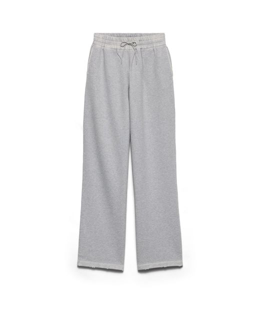 Prada Gray Cotton Fleece Joggers