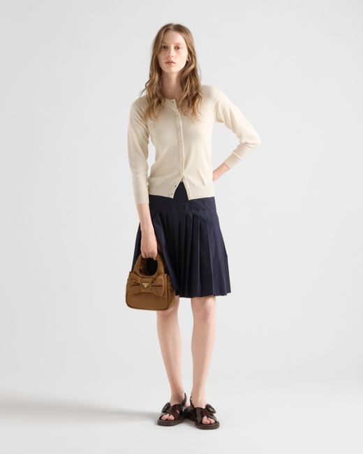【日本入手困難】Padded Re-Nylon mini-bag with bow Black Padded Re-Nylon mini-bag with bow | PRADA