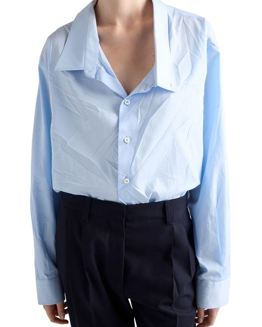 Camicia di Prada in Blue
