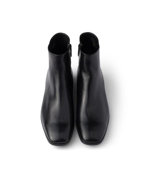 Stivaletti di Prada in Black da Uomo