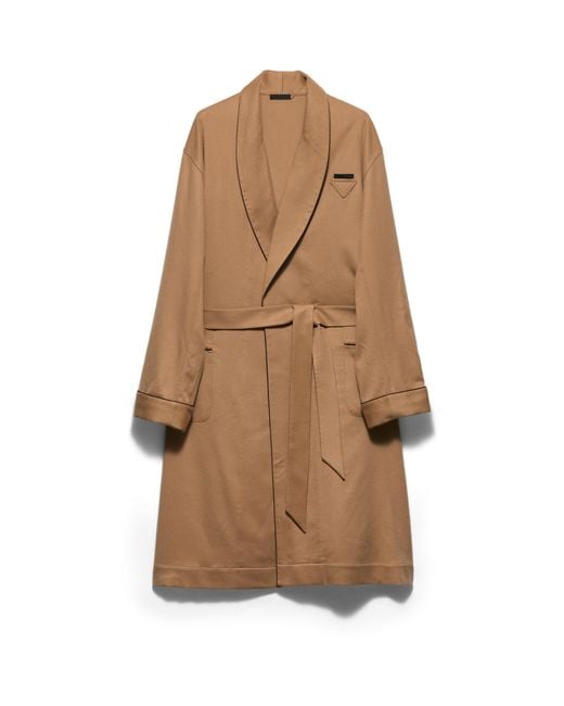 Prada Natural Cashmere Robe for men