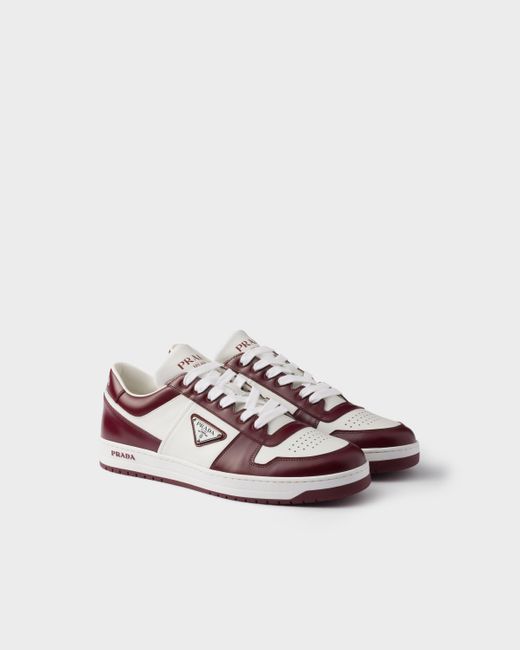 Sneakers Downtown di Prada in White da Uomo
