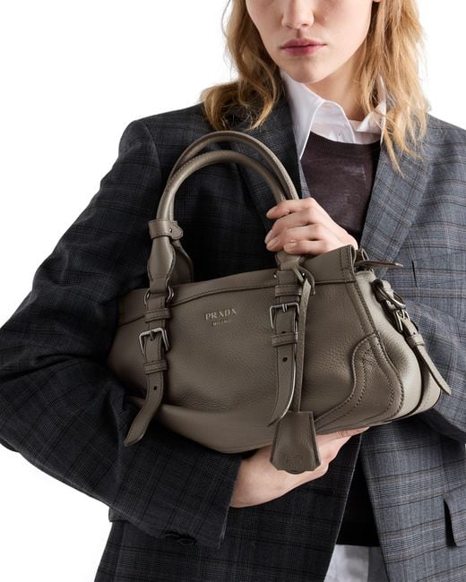 Prada Multicolor Large Leather Tote Bag
