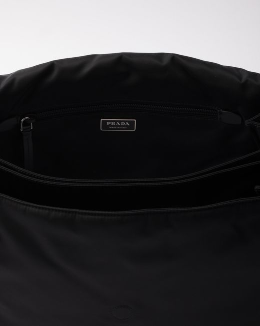 Prada Black Re-nylon Large Padded Shoulder Bag