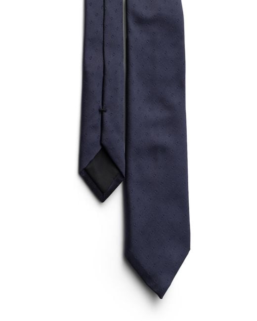 Prada Blue Silk Tie for men
