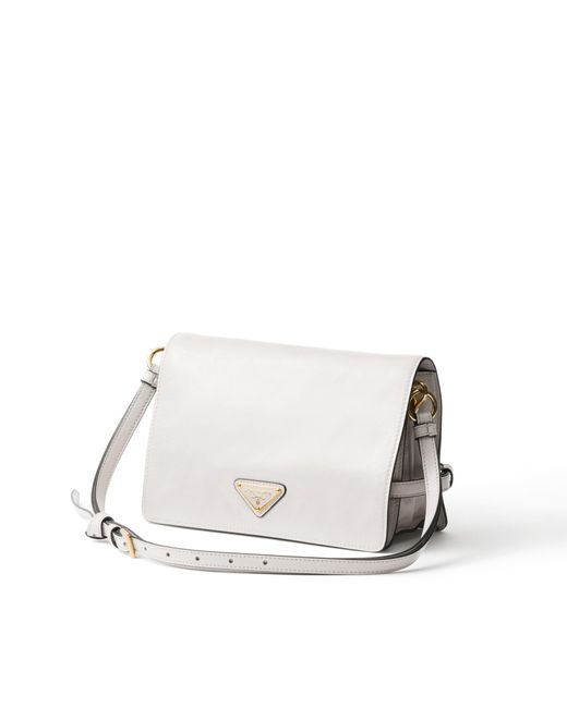 Borsa A Spalla di Prada in Natural