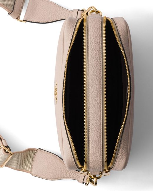 Borsa A Tracolla Small di Prada in Gray