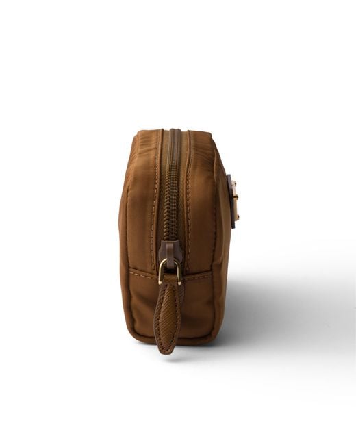 Necessaire Micro di Prada in Brown