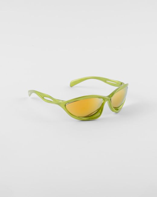 Prada Yellow Runway Sunglasses for men