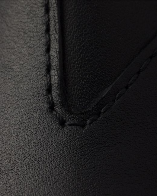 Prada Black Leather Chelsea Boots, Size 6 for men