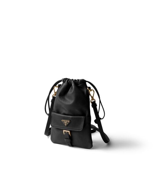 Pouch di Prada in Black