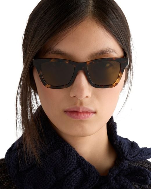 Prada Multicolor Sunglasses With Logo