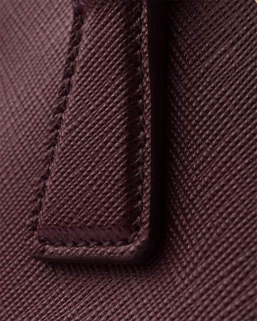Borsa Galleria Mini di Prada in Purple