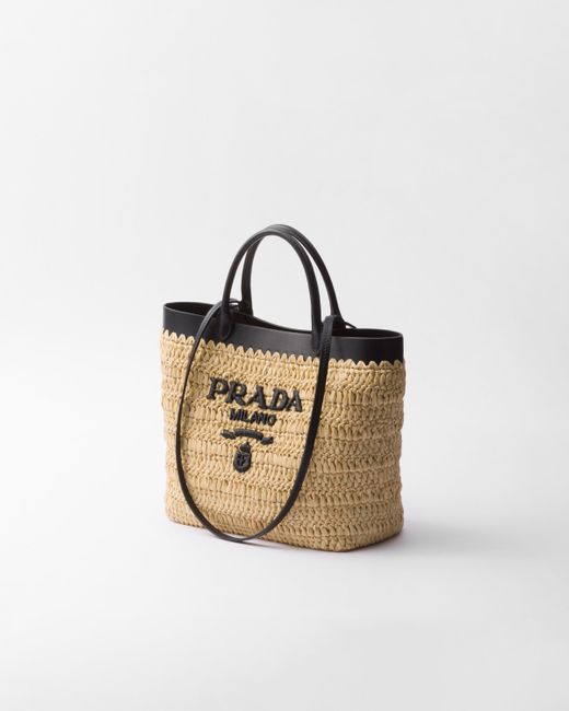 Borsa Shopping Small di Prada in White