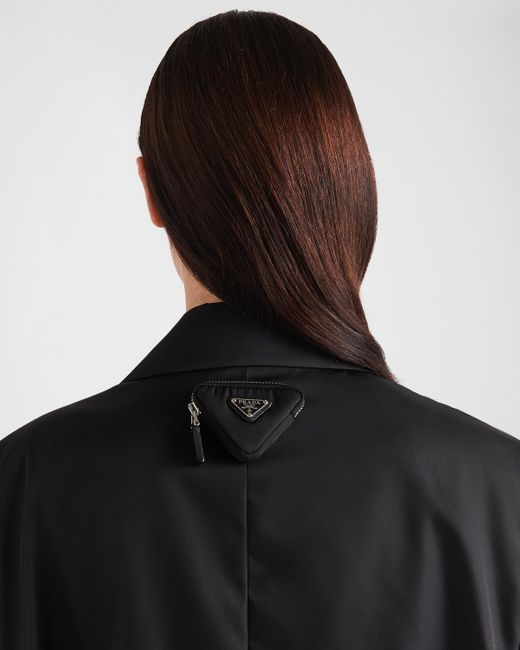 Prada Black Single-breasted Re-nylon Jacket