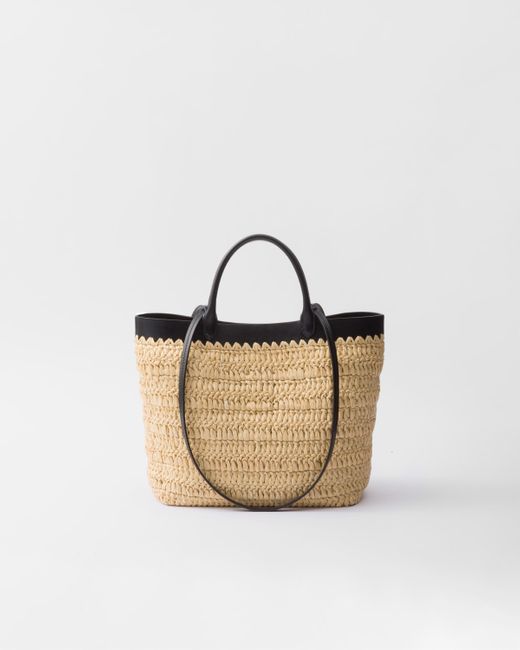 Borsa Shopping Small di Prada in White
