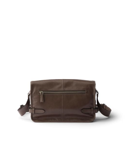 Borsa A Tracolla di Prada in Brown da Uomo
