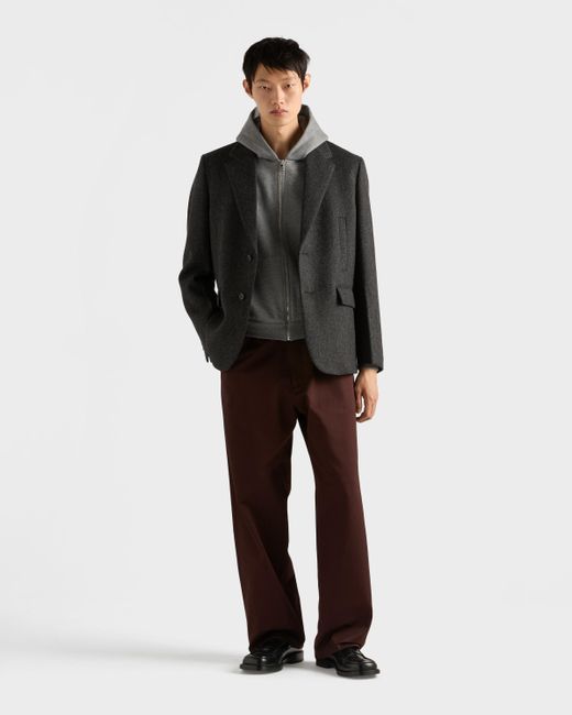 Felpa di Prada in Gray da Uomo