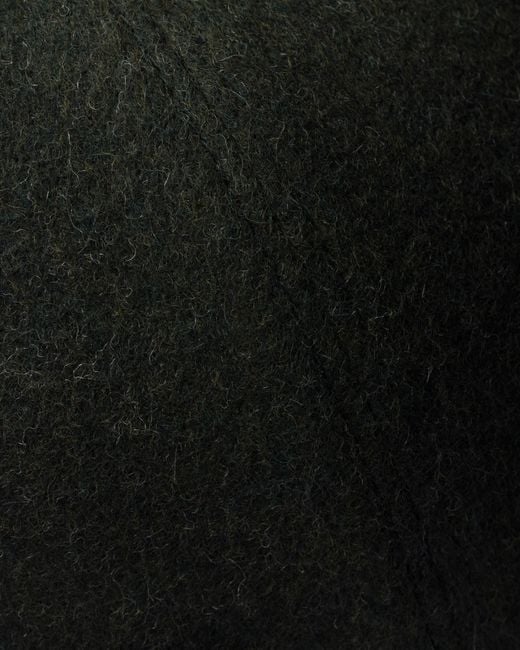 Prada White Loden Fabric Baseball Cap