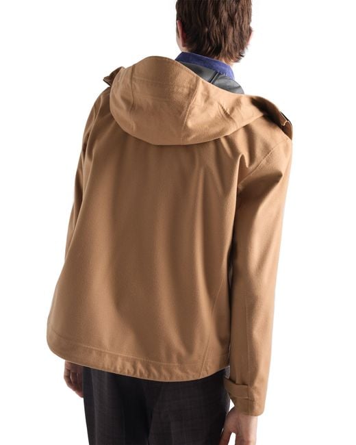 Giubbotto di Prada in Natural da Uomo