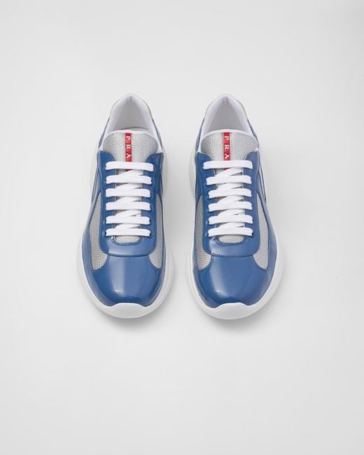 Sneakers America's Cup di Prada in Blue da Uomo