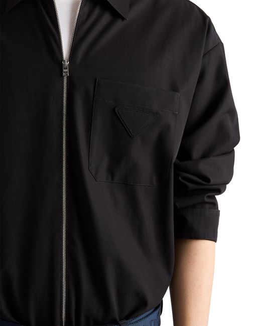 Prada Black Cotton Shirt for men