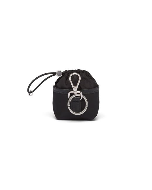Prada Black Re-nylon Air Pods Pro Case for men
