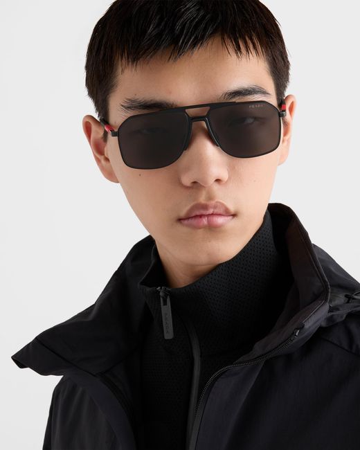 Prada Linea Rossa Sonnenbrille in Blue für Herren