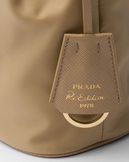 Prada White Re-edition 1978 Re-nylon Mini-bag