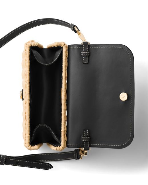 Borsa A Tracolla Small di Prada in White