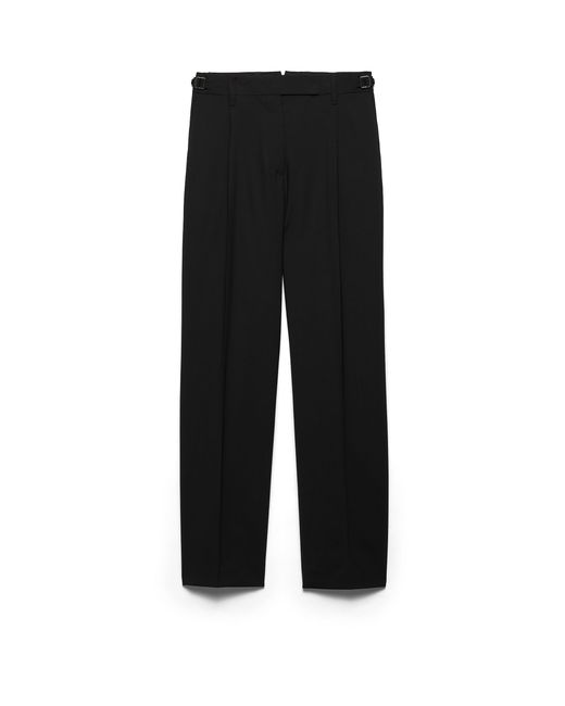 Prada Black Light Wool Pants