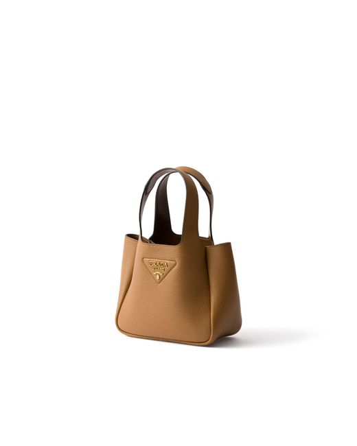 Borsa A Mano Liaison Mini di Prada in White