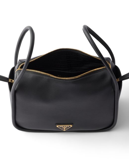 Prada Blue Darling Leather Handbag