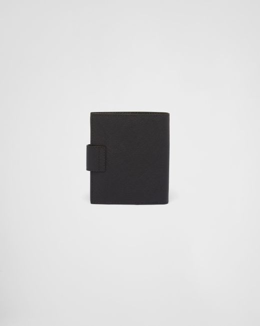 Prada Black Saffiano Leather Wallet for men