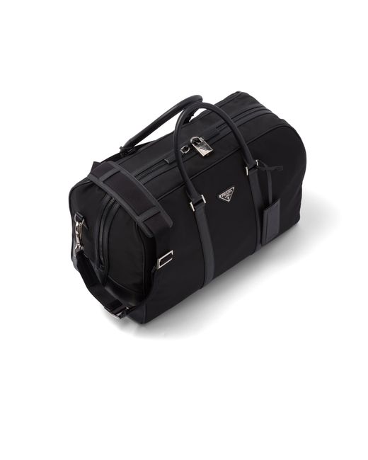 Prada Black Weekender Aus Re-nylon