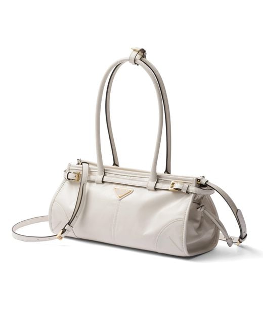 Prada White Medium Leather Handbag