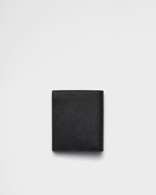 Prada White Saffiano Leather Wallet for men